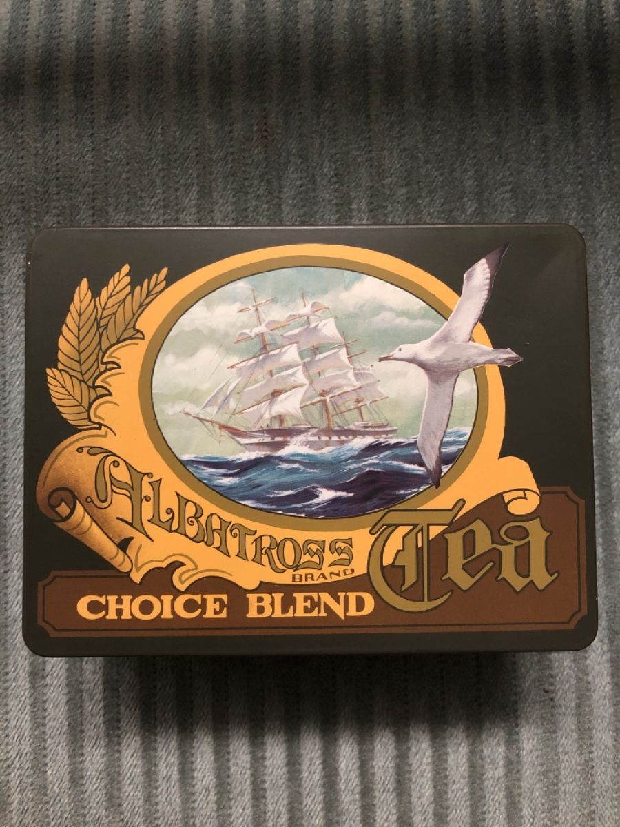 Barattoli: Antike Blechdose Albatross Blend – Usato da Zürich venduto da sab_d82w