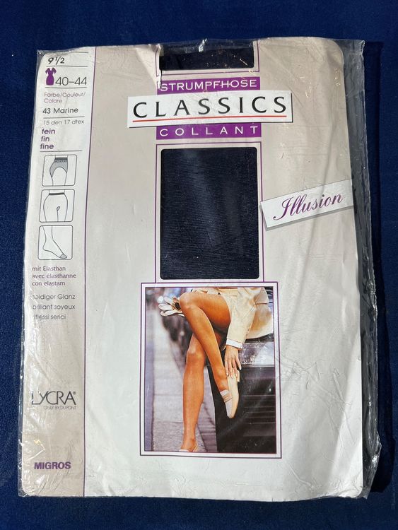 Collant Sagita 40 Denier - Couleur Vison (marron) - Taille 5 (grande) - Neuf Avec étiquettes