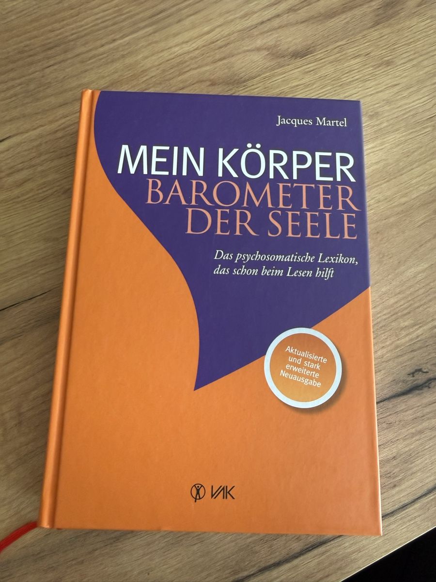 Libri: Mein Körper Barometer der Seele - Jacques Martel Buch – Nuovo (secondo la descrizione) da Schlieren venduto da NM_Nici