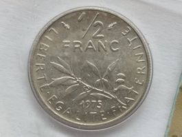 50 CENTIMES SEMEUSE 1975