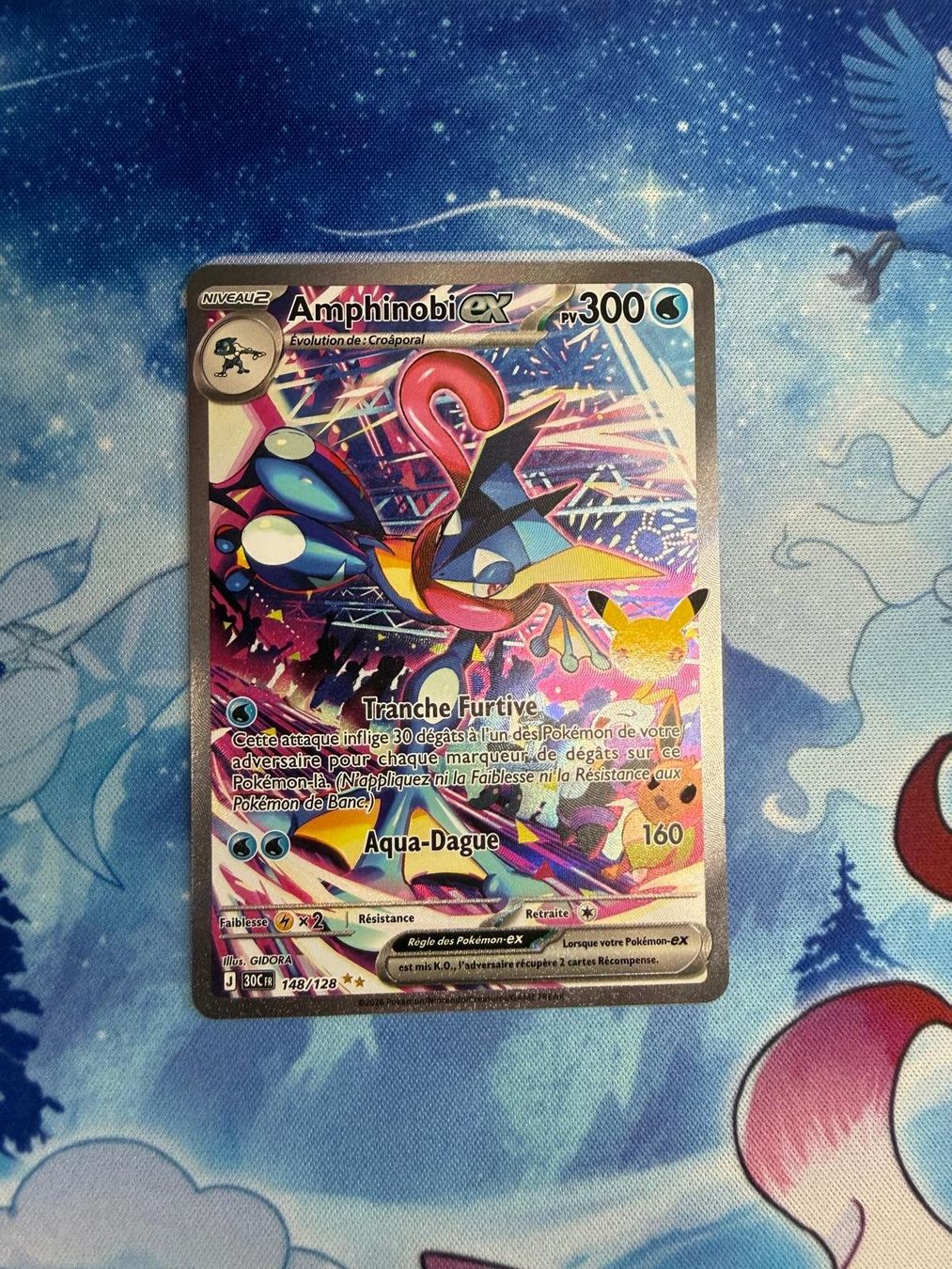Pokémon Carte collezionabili: Amphinobi ALT - 30C 148 FR – Nuovo (secondo la descrizione) da Courgenay venduto da ScamBoxOff