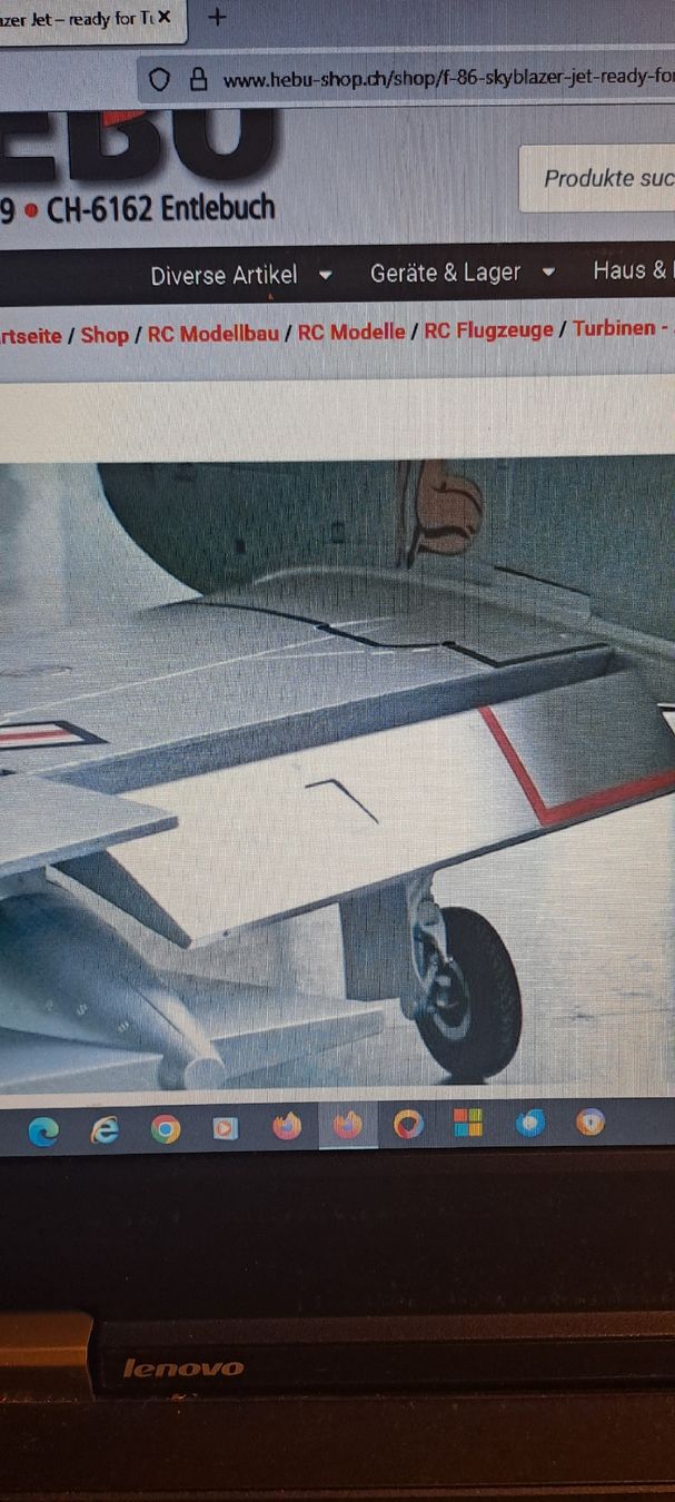 Modellismo RC: Neu und Originalverpackt.F86 Turbinenjet. – Nuovo e nell'imballaggio originale da oftringen venduto da Amphei 4