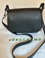Longchamp Le Foulonné - Sac Bandoulière Cuir Noir - NEUF!