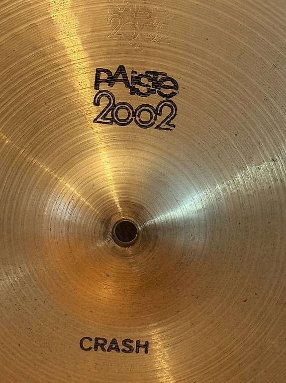 Paiste Strumenti musicali: Paiste 2002 Crash – Usato da Balgach venduto da Psalty 1