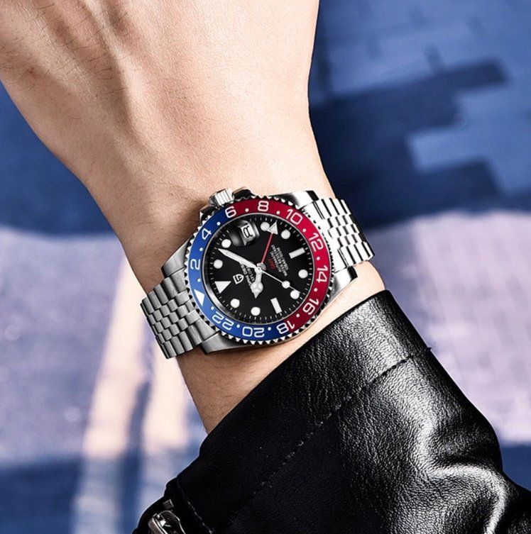 Pagani Design Orologi: Pagani GMT Master II Pepsi Design Automatik – Nuovo e nell'imballaggio originale da Rümlang venduto da ron2000 3