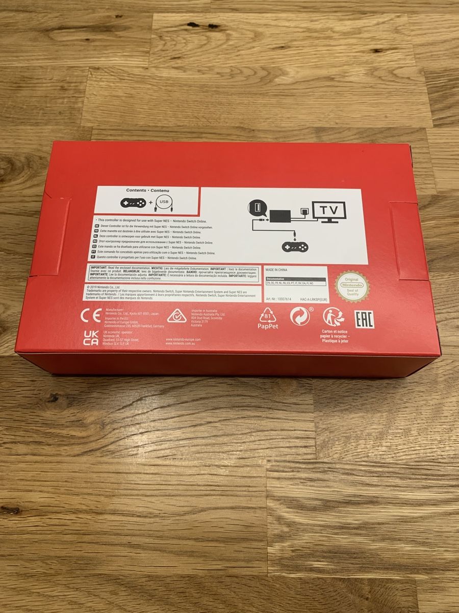 Nintendo Controller: Nintendo Switch SNES Controller neu in OVP original – Nuovo e nell'imballaggio originale da Zürich venduto da ilmar 2