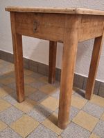 Vintage Klassiker- Holz-Taburett/ Hocker mit Stauraum