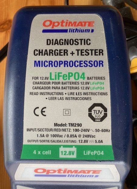 Ladegeräte: Optimate Lithium Batterieladegerät/Tester TM290 – Gebraucht aus Riedtwil von gastroenteritis