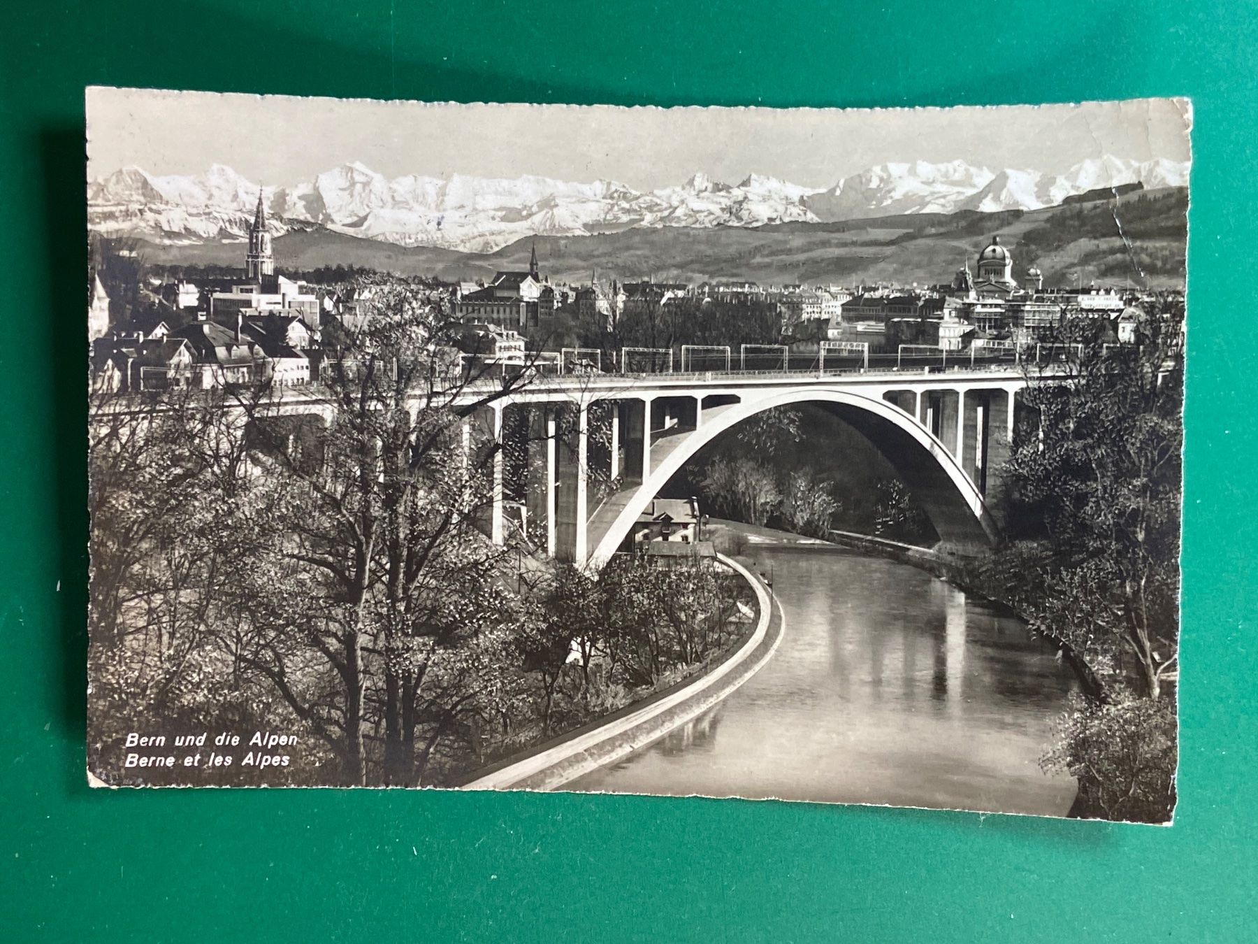 Cartoline postali: Bern und die Alpen – Usato da Steg VS venduto da _vinci_