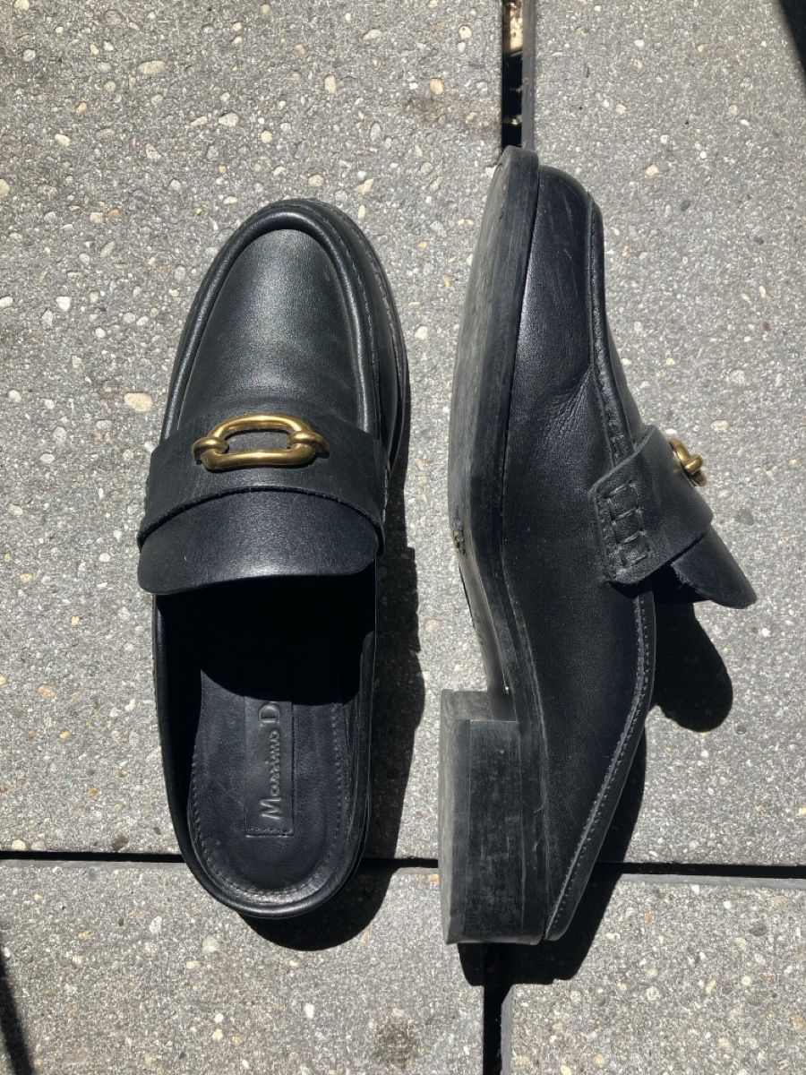 Massimo Dutti Scarpe da donna: Massimo Dutti Loafer Mules, 38 – Usato da Zürich venduto da ivk- 1