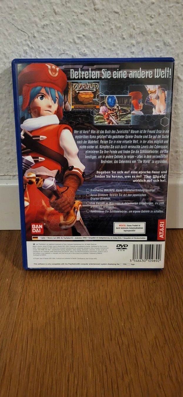Sony Spiele: PS 2 - .Hack Infection – Gebraucht aus Münsingen von DigitaleSpielecke 1