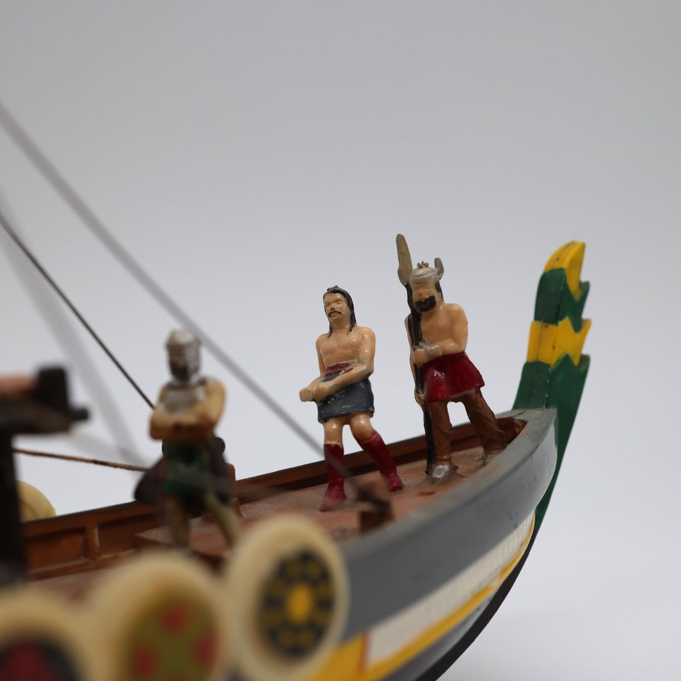 Wiking Kit di modellismo & Modellini statici: Schiffsmodell - Wikinger-Drachenschiff 30x7x19cm – Usato da Volketswil venduto da brockipfannenstil 7