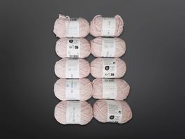 RICO DESIGN flauschiges Garn Puder 10 Stk.