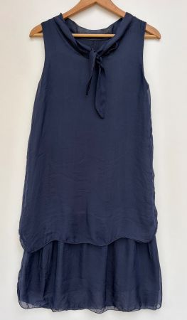 Made in Italy Kleid mit Seide Gr.M