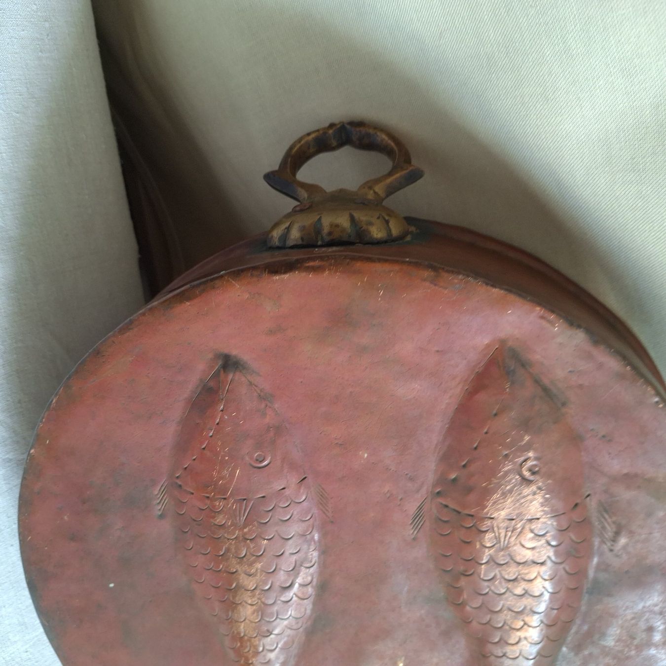 Teglie da forno: Antike Fisch Backform, rustikale, nostalgische Deko – Usato da Winterthur venduto da Goldpipau 2