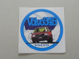 Abziehbild Kleber ca. von Jahr 1980 Automarke Heja Volvo 345