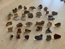 60 Pin's, diverse gemäss Fotos