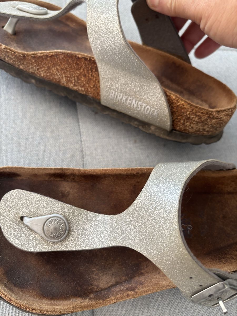 Birkenstock Scarpe da donna: Birkenstock Gizeh Braided Gr. 36, Leder  – Usato da Brügg BE venduto da rah_mqh8 4