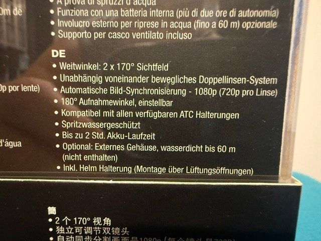 Action Cam: Action-Camara ATC Chameleleon Dual Lens – Nuovo e nell'imballaggio originale da Pfaffnau venduto da Gerry1503 7