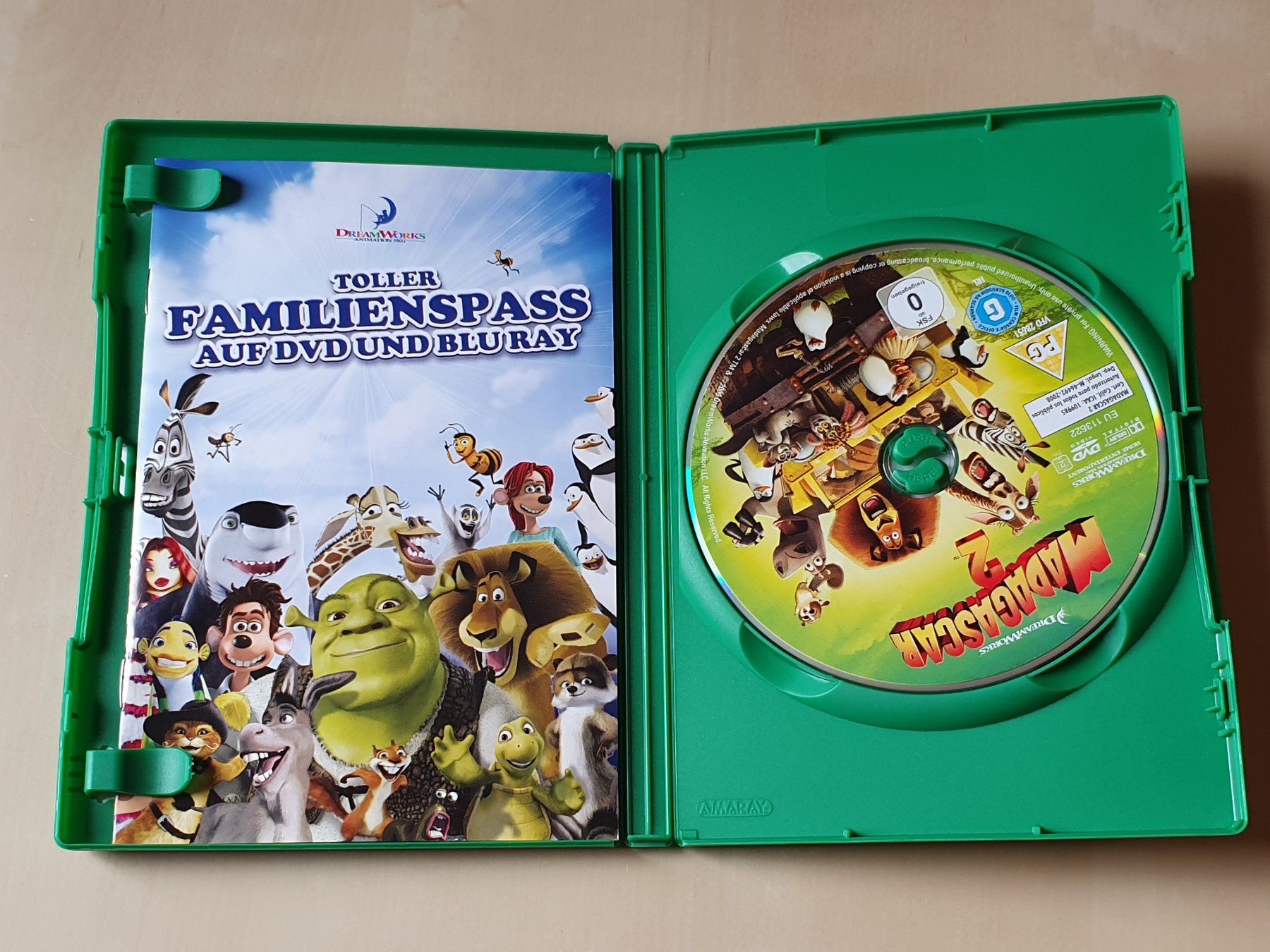 Alle DVDs: Madagascar 2 – Gebraucht aus Stansstad von collectorsshop 2