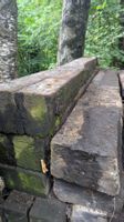 Gebrauchte Bahnschwellen, ideal für den Gartenbau!