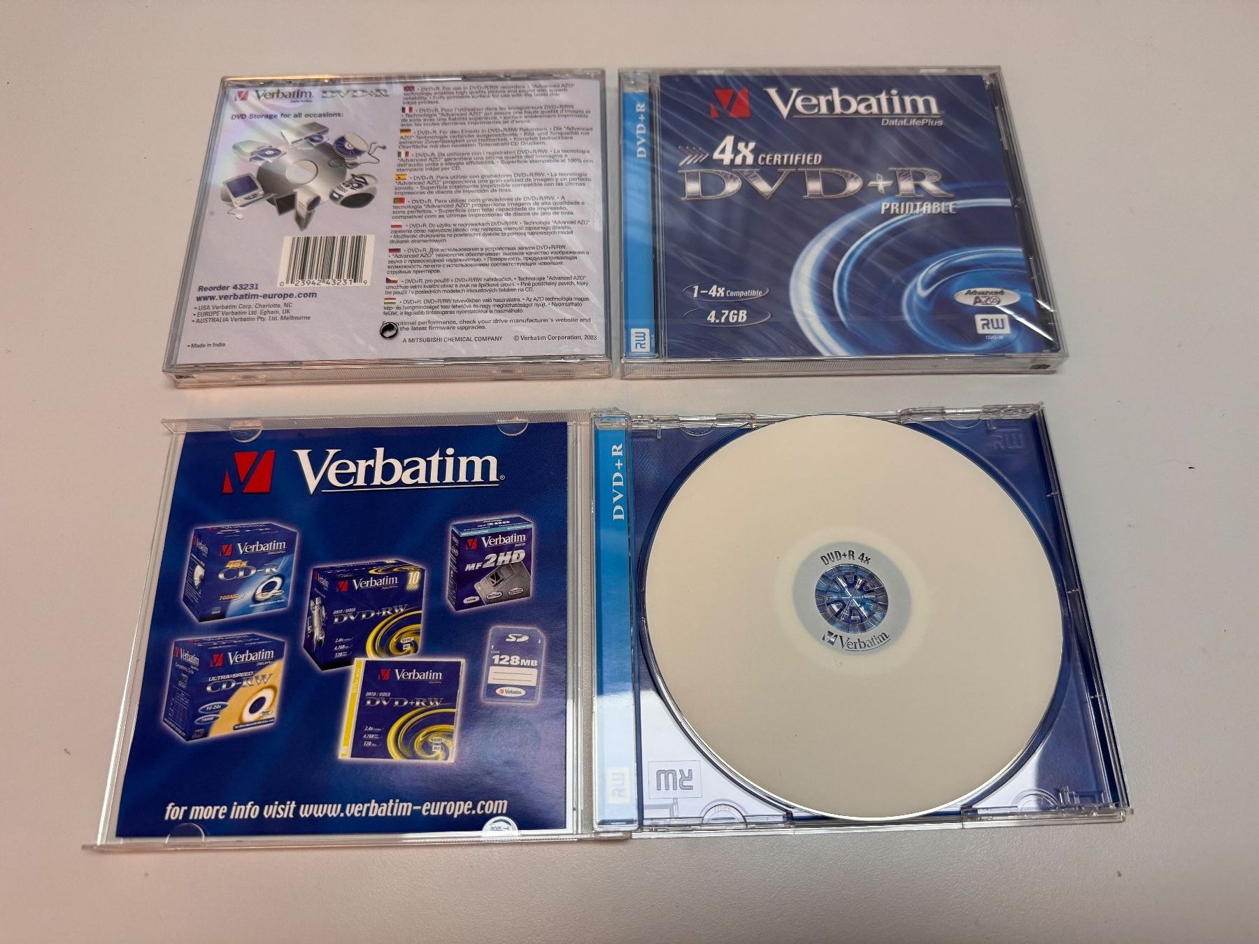 Tutti i DVDs: DVD-R  / bedruckbar  ! – Nuovo e nell'imballaggio originale da Humlikon venduto da GX30 1