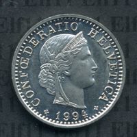 CHF___0.20 1994 stgl * nigelnagelneu! 20 Rappen
