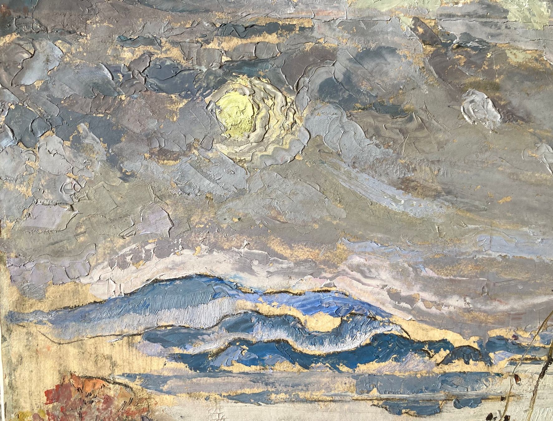 Gemälde: 🌟TOP Gemälde Impressionismus Landschaft signiert 1920🌟 – Gebraucht aus Gebenstorf von Startaler 5
