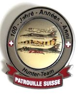 Pin Schweizer Armee Patrouille Suisse Hunter Team