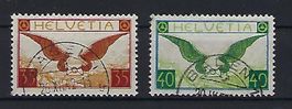 1929 Flugpostausgabe F14 - F15 gestempelt   15054