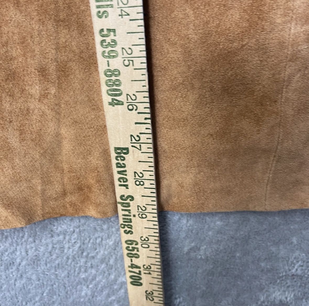 Hosen: Wildleder suede Hose braun Vintage Express – Gebraucht aus Winkel von Zimtguetzli 7