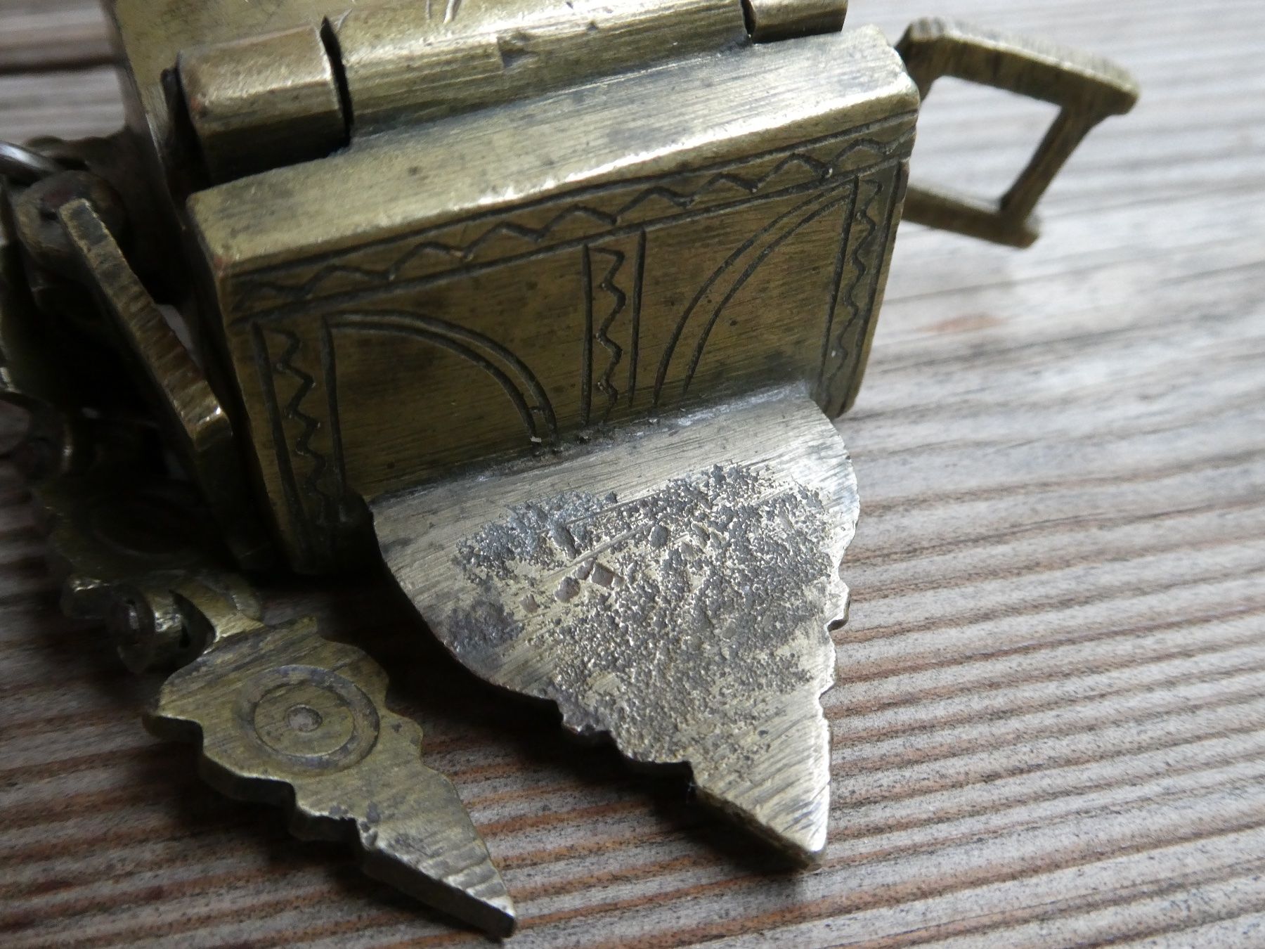 Sculptures & Statues: antikes Bronze Objekt, Amulett – D'occasion à Lüchingen par Eeizo 7