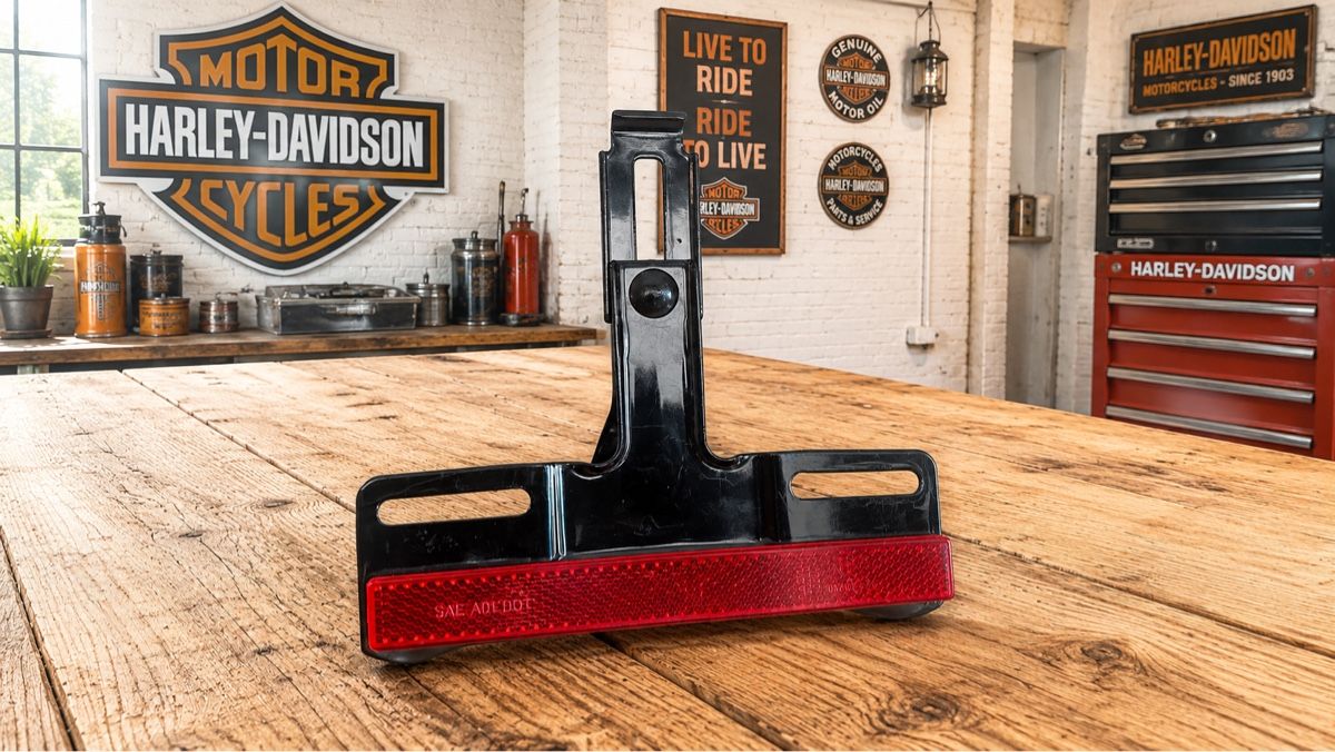 Harley-Davidson Tutti i ricambio per moto: Kennzeichen Halterung Harley Davidson – Usato da Köniz venduto da George9911