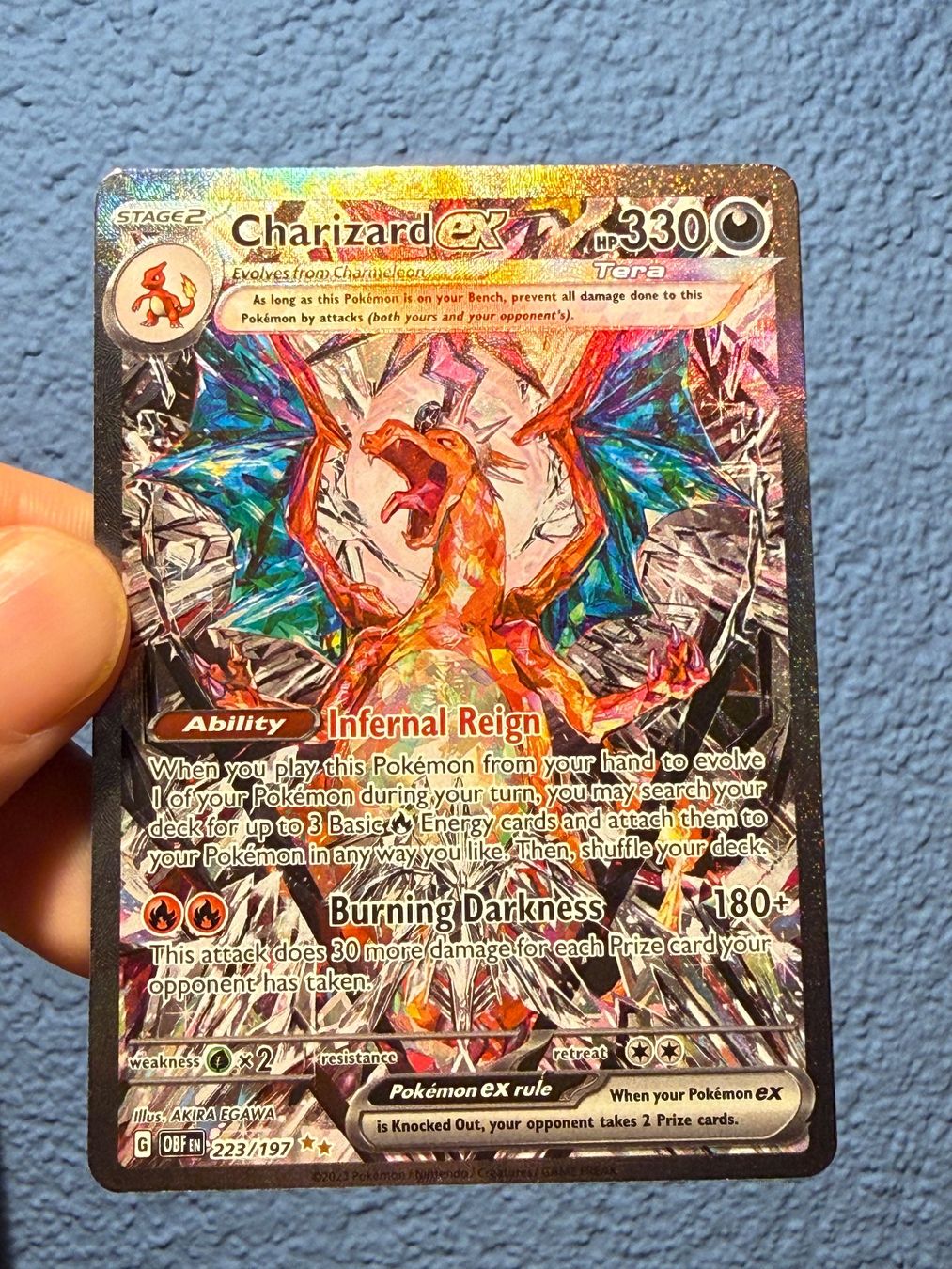 Pokémon Carte collezionabili: Carte Pokemon Charizard EX état 10/10 – Nuovo (secondo la descrizione) da Plan-les-Ouates venduto da leo_7mnr
