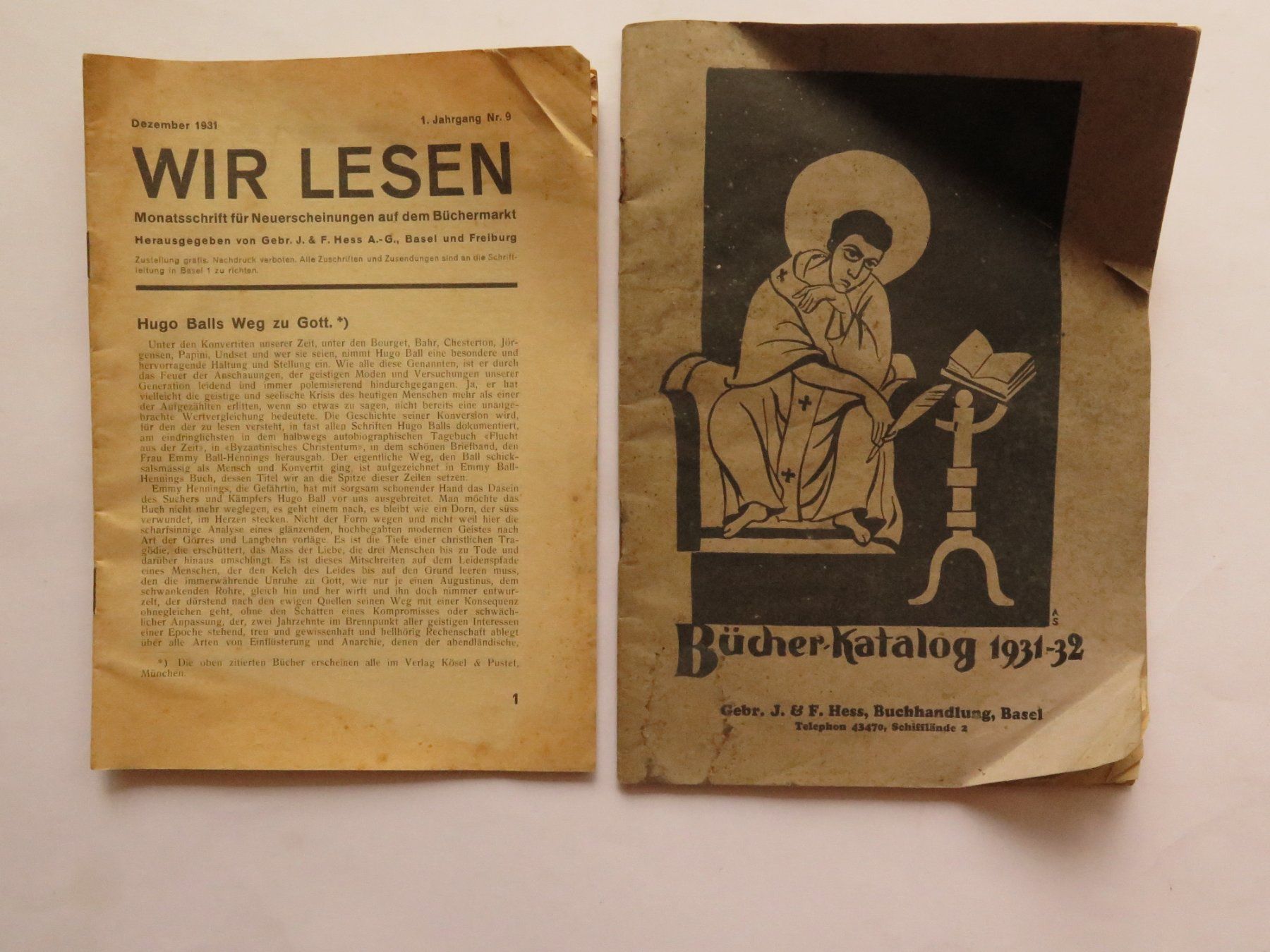 Bücher: Buch - Wir lesen 1931 - Bücherkatalog 1931-32 – Gebraucht aus Zwingen von Tigertimmi