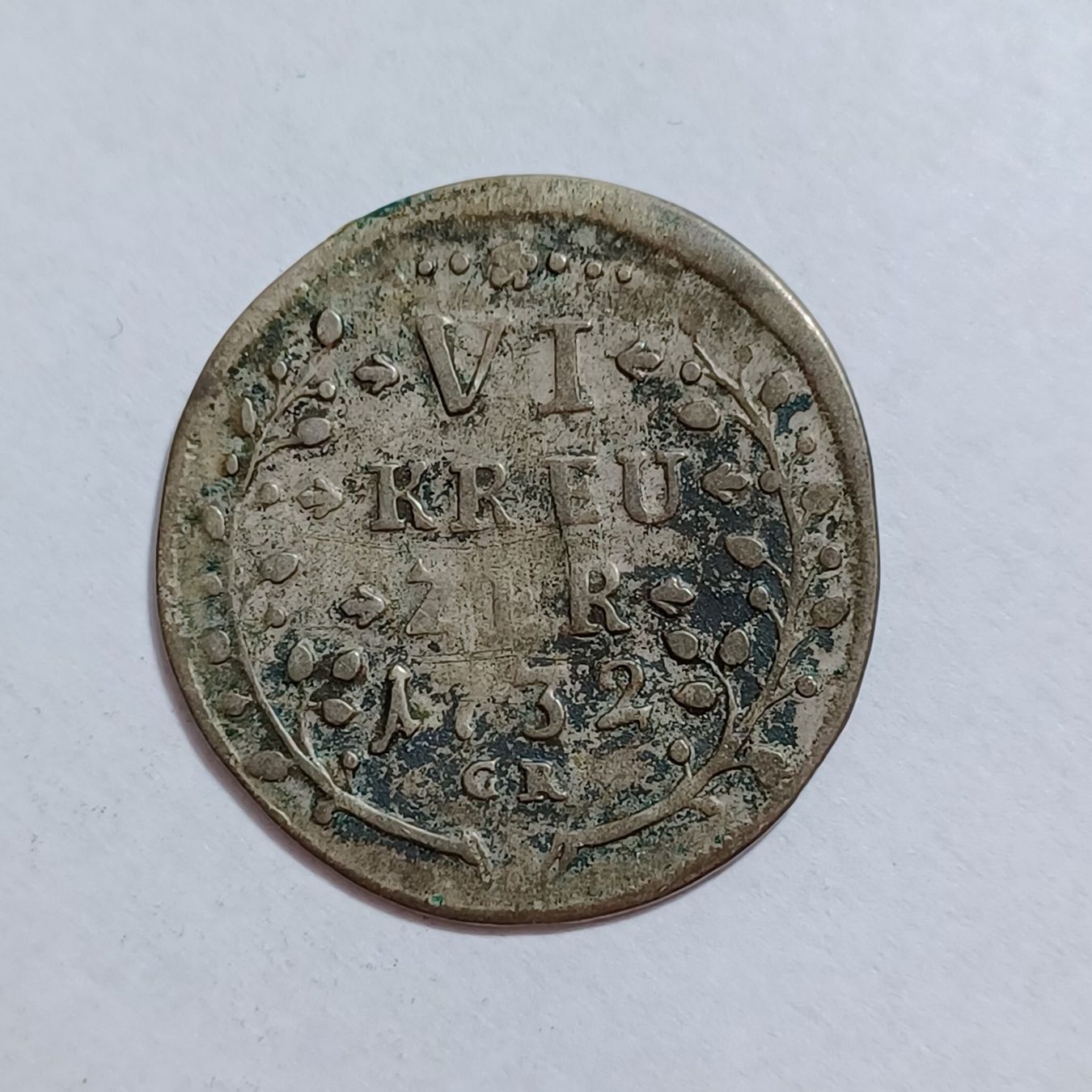 Tutti le monete: 6 Kreuzer 1732 St. Gallen – Usato da Pfäffikon ZH venduto da Schweizer_Muenzen