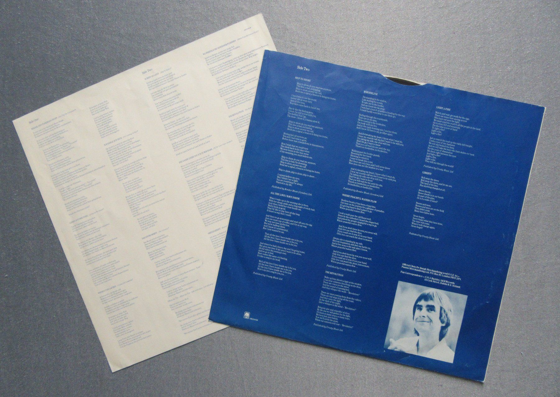 Dischi in vinile: Chris De Burgh - The Getaway - LP ab CHF 4.00 – Usato da Auenstein venduto da Padabimbim 3
