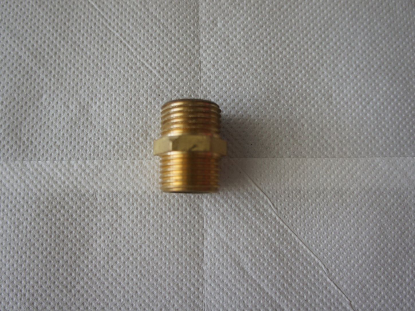 Armaturen: Messing Doppelnippel 1/2" x 30 mm – Gebraucht aus Walzenhausen von OK_1