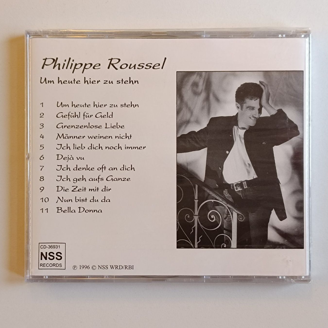 CD: Philippe Roussel CD "Um heute hier zu stehn"  F30 – Nuovo e nell'imballaggio originale da Sessa venduto da fraenklishop 1