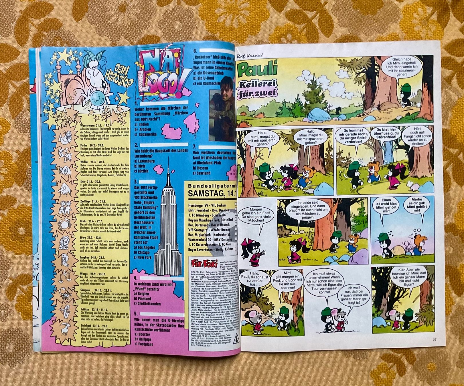Fumetti: Fix und Foxi Heft Nr 51 von 1991 – Usato da Endingen venduto da nathan05 3
