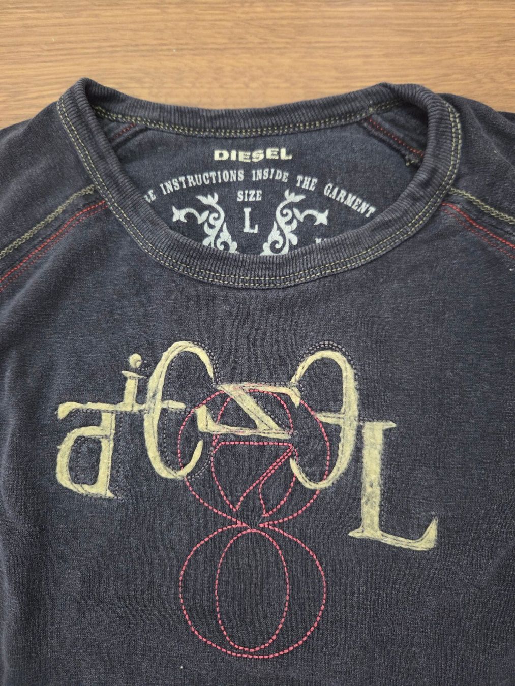 Diesel Maglioni & Felpe: Diesel Langarmshirt anthrazit Grösse L – Usato da Küsnacht ZH venduto da cipi01 1