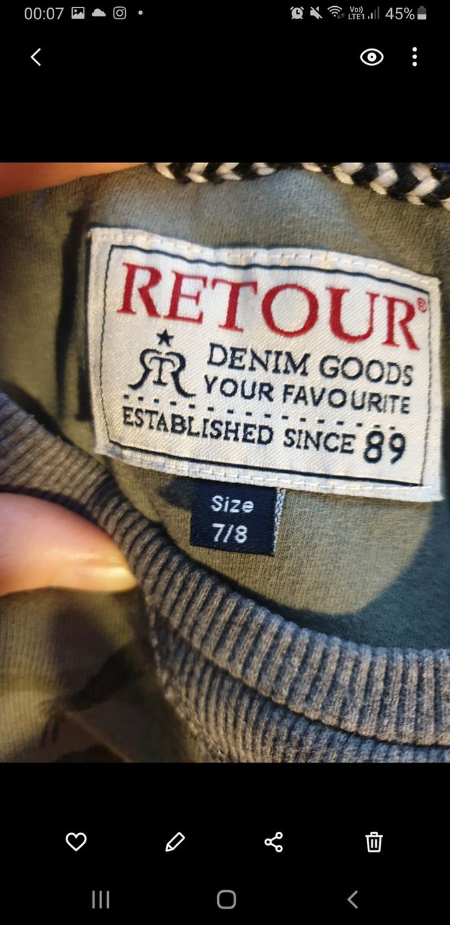 Maglioni & Felpe: Pulli Kinder von Retour 128cm – Usato da Zürich venduto da yoarg 2