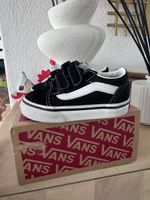 Vans Old Skool V Kinderschuhe schwarz Grösse 21