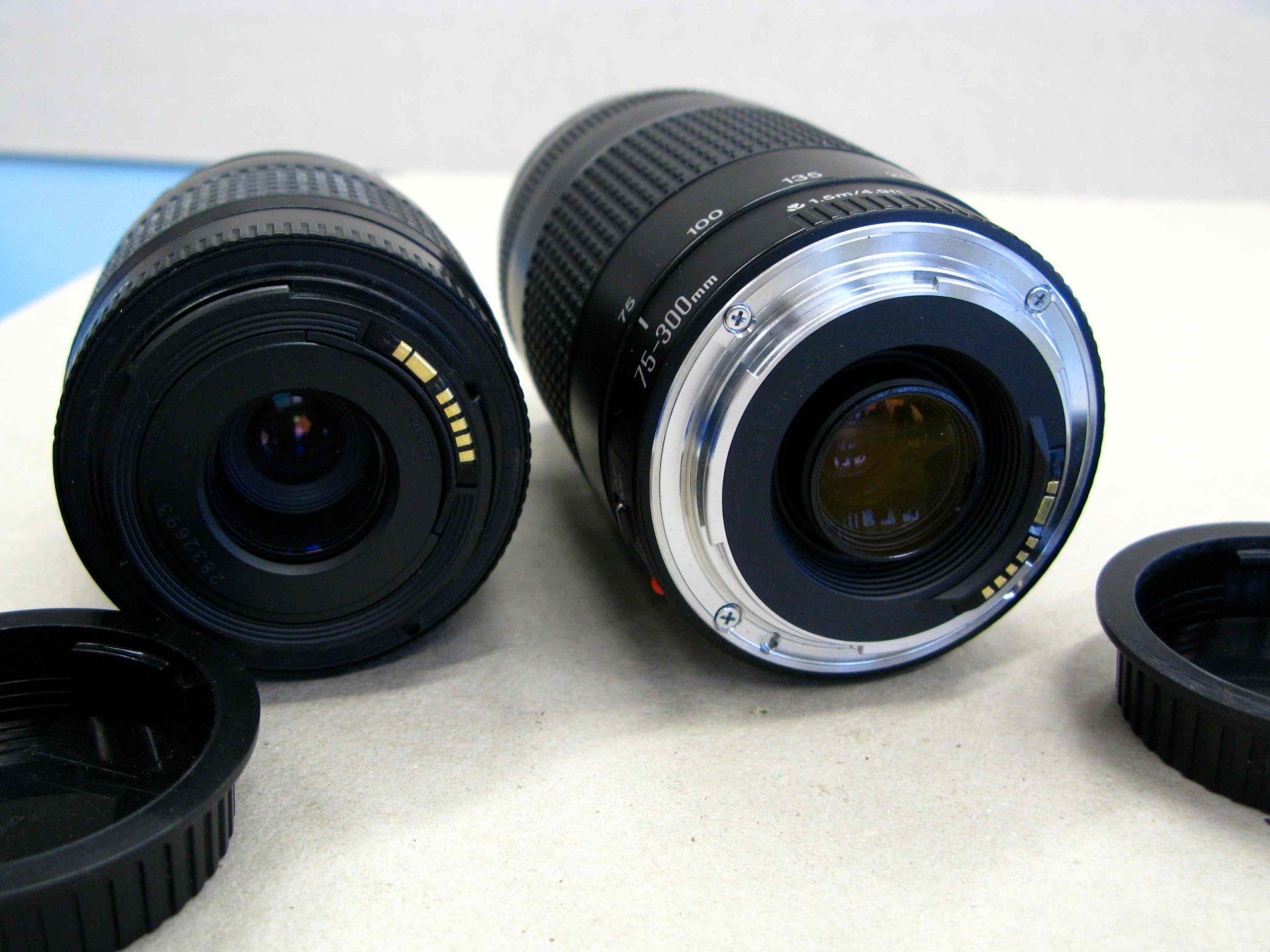 Canon Objektive: 2 Canon EF Zoom  28-80  / 75-300mm – Gebraucht aus Samstagern von Betscha 2