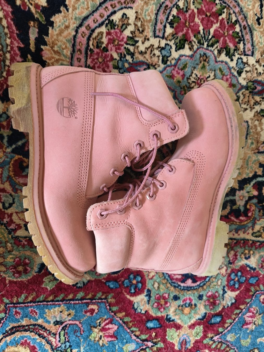 Timberland Scarpe da donna: Timberland pink boots EUR 36 – Usato da Grand-Lancy venduto da starfish1980