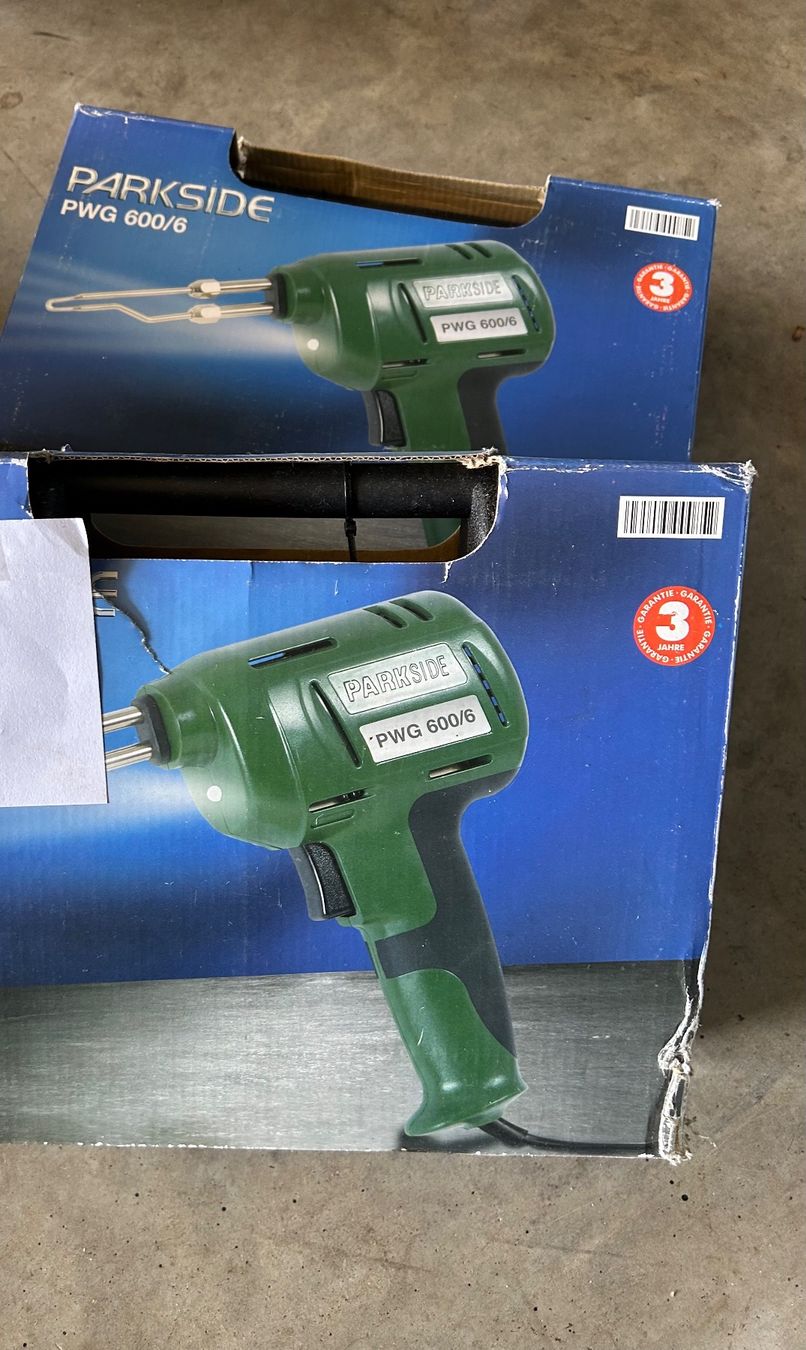 Tutti gli attrezzi: Set von 2 Lötpistolen, beide neuwertig – Nuovo e nell'imballaggio originale da Bassecourt venduto da spargel13 2