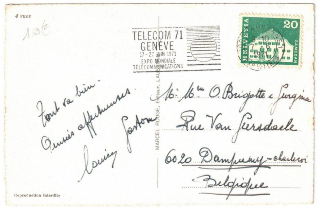 Cartoline postali: Villars - 4 Bild AK – Usato da Binningen venduto da Mountainrider 1