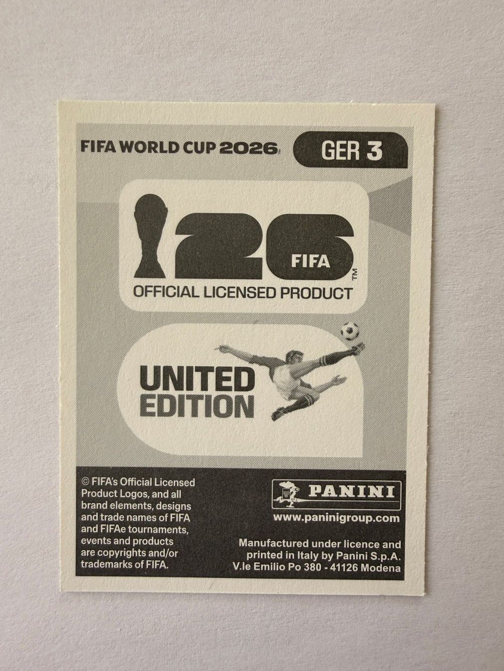 Panini Carte collezionabili: Panini-Sticker GER3 - Tah – Nuovo (secondo la descrizione) da Alpnach Dorf venduto da Chelsea2 1