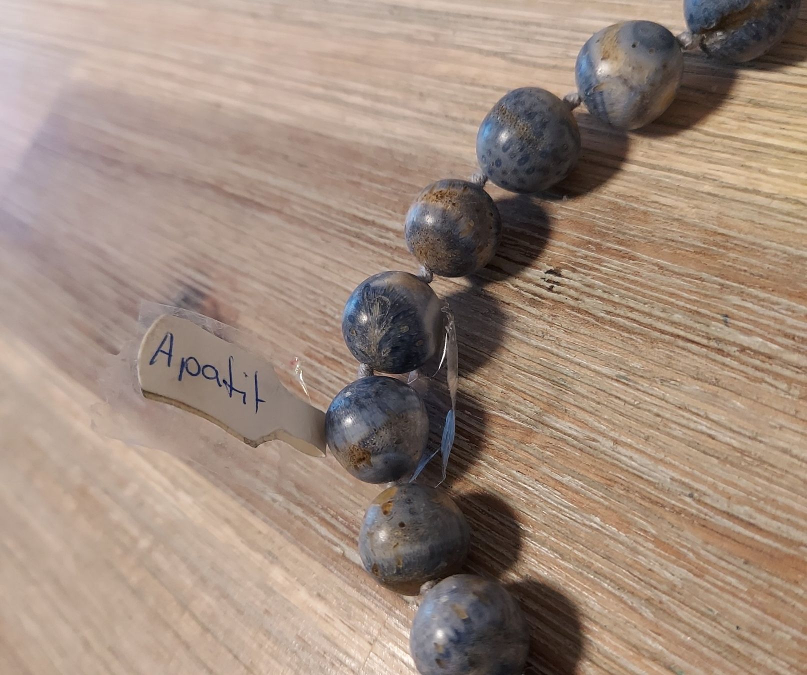 Catenine: Neue blaue Apatit Halskette 70 cm – Nuovo e nell'imballaggio originale da Basel venduto da Mazzo84 2