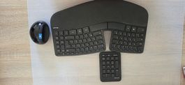 clavier et souris microsoft ergonomique